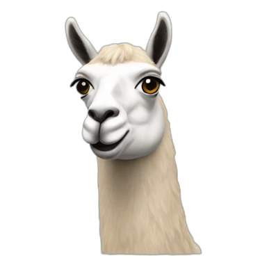 Un lama facher sticker