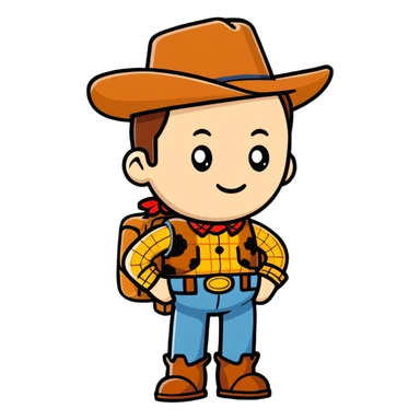 Woody from Toy Story sticker