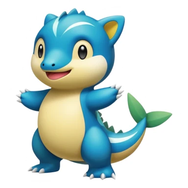 Totodile-Oshawott-Snivy-fusion  sticker