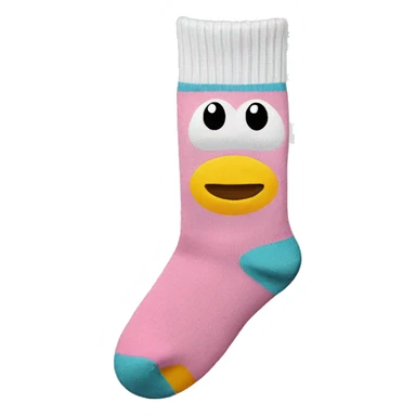 socks with grips on bottom sticker