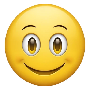 Smiley face with his eyes moving ￼ sticker