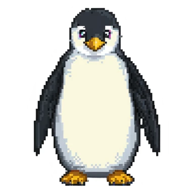emperor penguin sticker