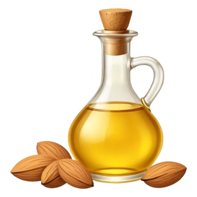 Almond oil sticker