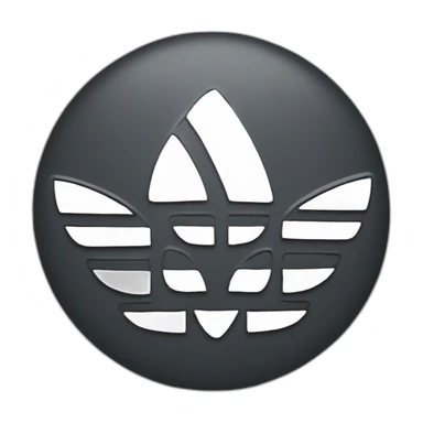 Adidas logo sticker