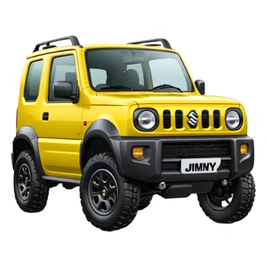 Yello Suzuki jimny sticker