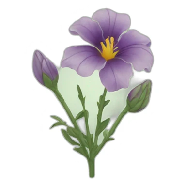 alcatraz flor sticker