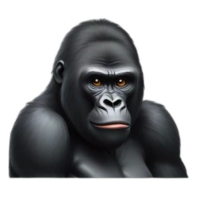 Gorilla meeting Kim yong un sticker