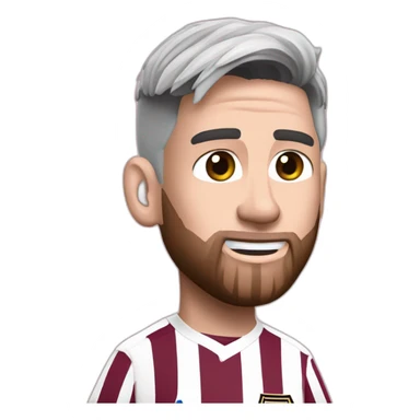 Messi pleure à l’inter Miami  sticker