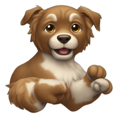 Chat joue bal sticker