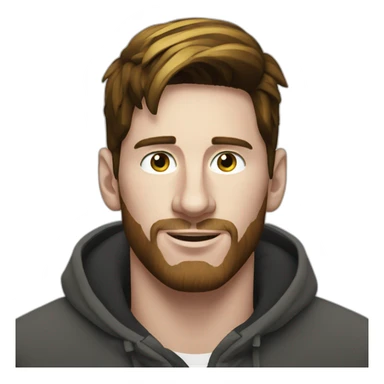 Messi golden balloon sticker