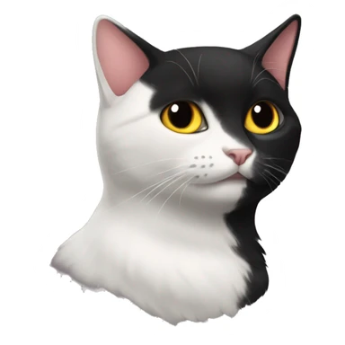 adore me black cat sticker