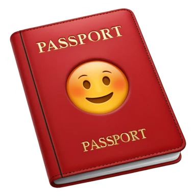 passport, red sticker