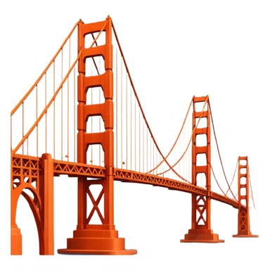 Golden Gate Bridge sticker