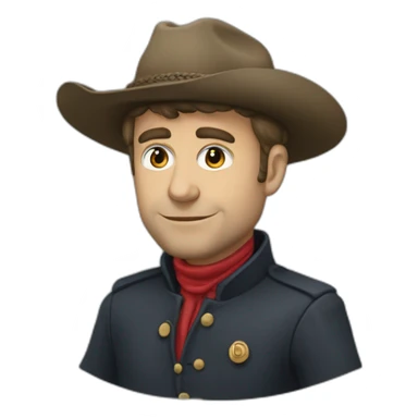 Macron bobo gaucho sticker
