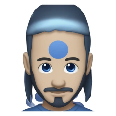 niko ikki blue lo sticker