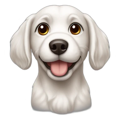 Dog malteser sticker