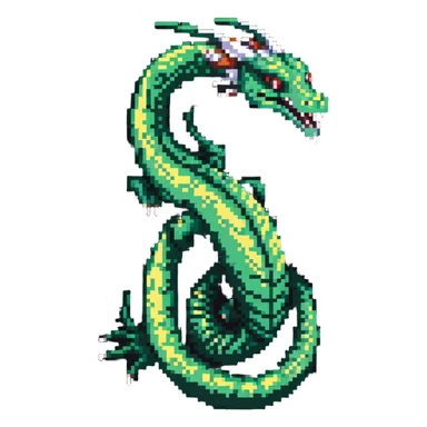 basilisk serpent with deadly stare sticker