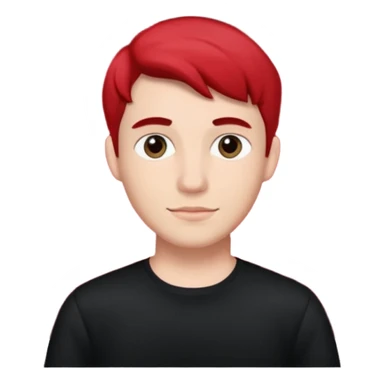 male theater student with curtain behind sticker