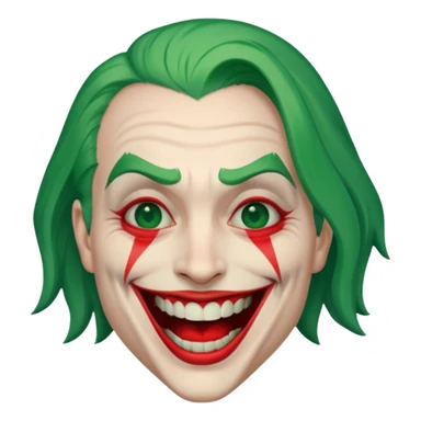 Joker riendose sticker