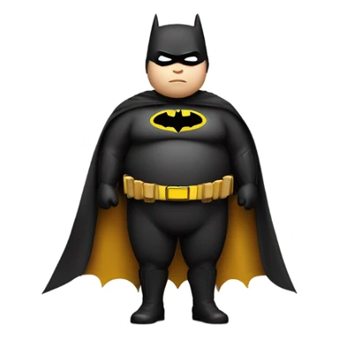 Fat Batman  sticker