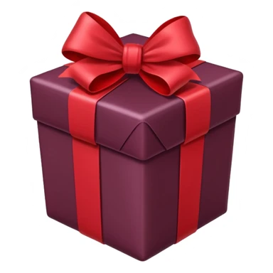 christmas gift with Mulled wine color sticker