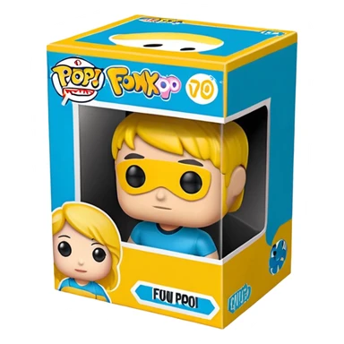 Funko pop box sticker