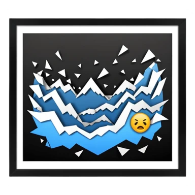 the economy line, collapse sticker