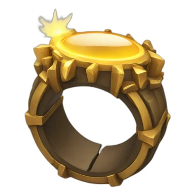 Rings of power sticker