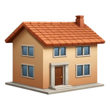 house no trees  not wooden like cartoonish almost only the front sticker