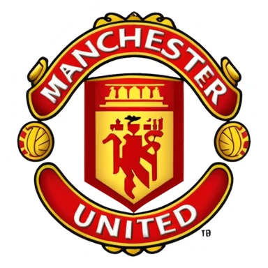 Create the emoji of Manchester united logo as emoji format for TikTok username sticker