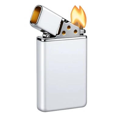 white lighter sticker