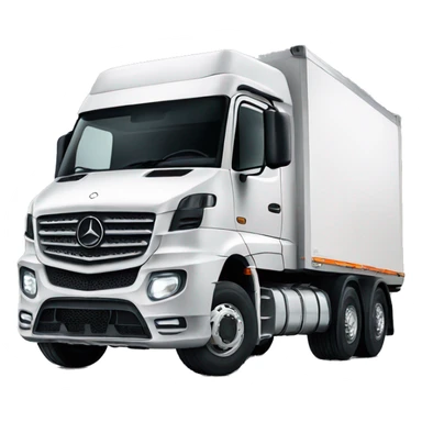 Mercedes artic truck  sticker