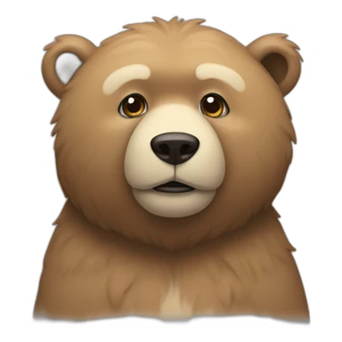 Oso gracioso sticker