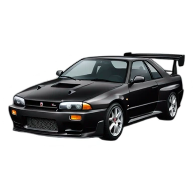 Black R32 Gtr sticker