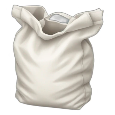 Bag of white dust sticker