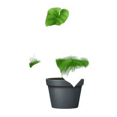 Pothos plant sticker