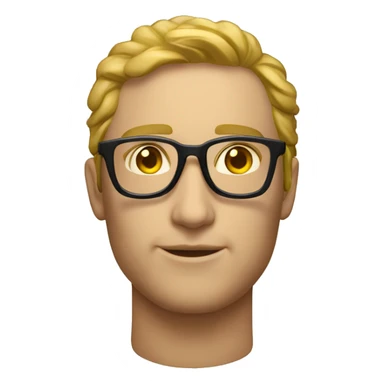 gafas lujosas finas sticker