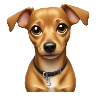 Chiweenie dog sticker