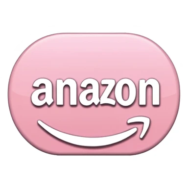 amazon prime video aesthetic logo in pastel pink sticker