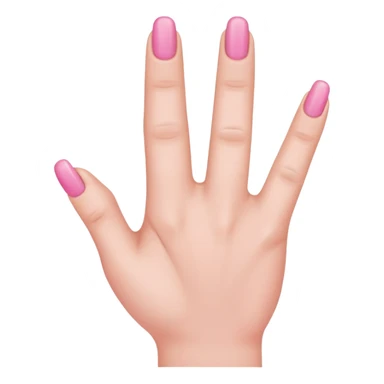 Make a emoji of a very small finger  sticker