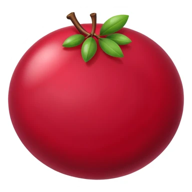Cranberry sticker