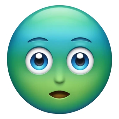 create me a discord success emoji in the form of a "W" with a blue to green gradient that is bold and eyecatching sticker