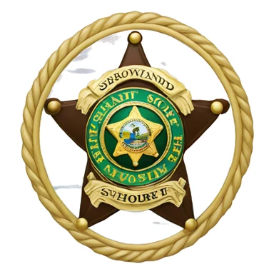 Broward Sheriff badge sticker