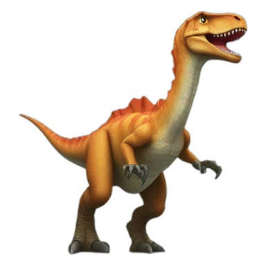 Une Tortum sur un dinossaure sticker