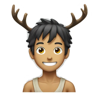 Deer boy from One Piece sticker