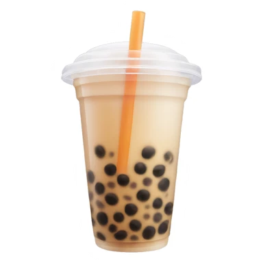 Bubble tea sticker