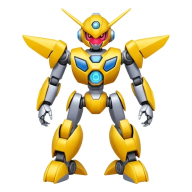  Fakémon-Digimon-Medabot-fusion (full body) sticker