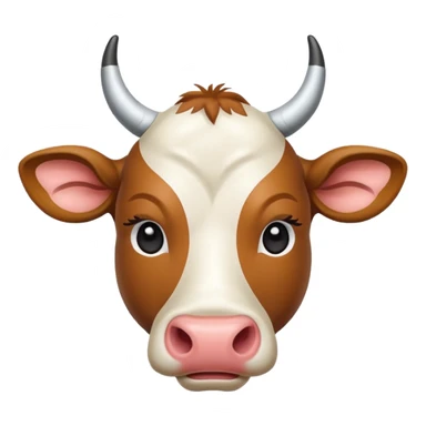 Indian cow sticker