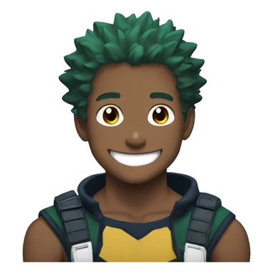 MY hero academia hawks smile sticker