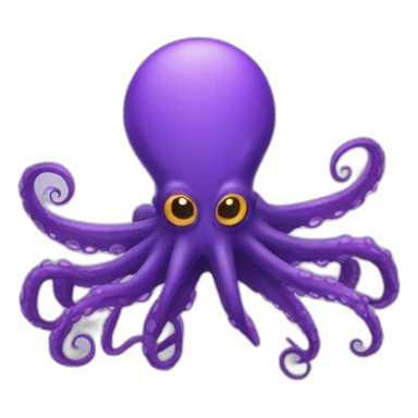Octopus and spider like alien sticker